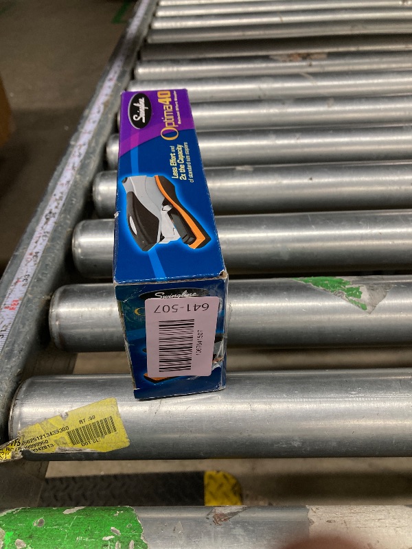 Photo 1 of **only ONE--Desk Stapler,2-40 Sheets Cap., 210 Staple Capacity,SR/BK/OE Qty:6