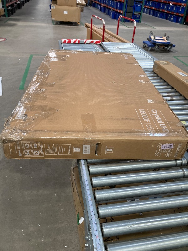 Photo 1 of ****MAJOR DAMAGE. NO REFUND NO RETURN****Samsung 65-Inch Class Crystal UHD U8000F 4K Smart TV (2025 Model) Endless Free Content, Crystal Processor 4K, MetalStream Design, Knox Security, Alexa Built-in