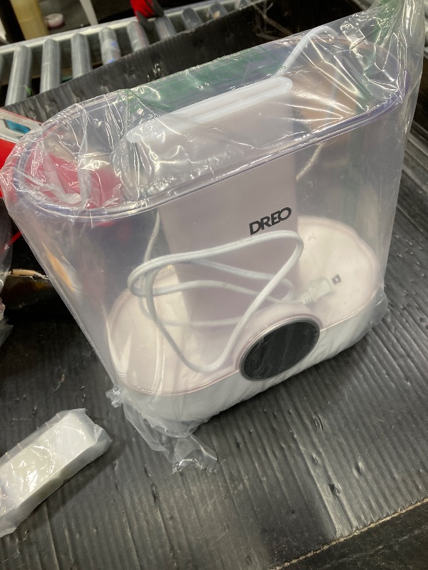 Photo 1 of ***LID IS MISSING***DREO 6L Top Fill Humidifiers for Bedroom, 60H Runtime 28 dB Quiet Supersized Cool Mist Air Humidifiers for Large Room, Baby Nursery, Plant, Indoor, Night Light, Easy to Clean, Precise Humidity Control***LID IS MISSING***