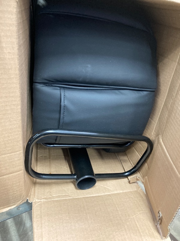 Photo 1 of ***ONE -MISSING ONE -SELLING AS INCOMPLETE SET *** SONGMICS Home 360° Swivel Bar Stools, Height Adjustable Barstools with Curved Back, Upholstered Counter Bar Stools with Footrest, Large Base, for Kitchen Island, Modern, Ink Black ULJB103B01