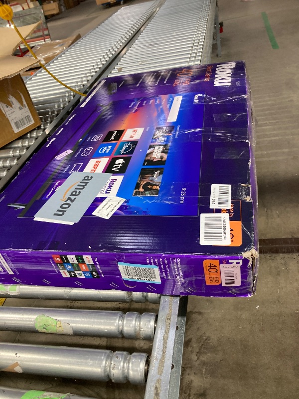 Photo 1 of ***No Refunds or Returns*****Roku Smart TV – 40-Inch Select Series, 1080p Full HD TV – Roku TV with Voice Remote – Flat Screen LED Television with Wi-Fi for Streaming Live Local News, Sports, Family Entertainment