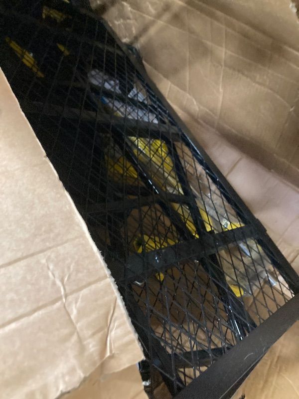 Photo 1 of ***MISSING PIECES -SELLING AS PARTS  ONLY*** Heavy Duty 1500 Lbs Capacity Mesh Steel Garden Cart Folding Utility Wagon with Removable Sides, Garden Cart on Wheels for Gardening Soil, Tools, and Plant Transport  ***SOME MISSING PARTS, SCUFFS/SCRATCHES, BOX