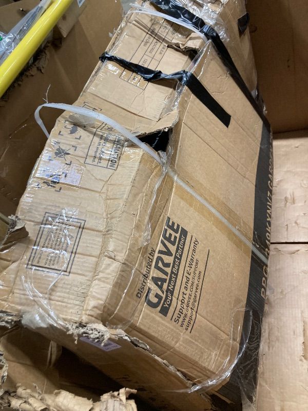 Photo 1 of ***MISSING PIECES -SELLING AS PARTS  ONLY*** Heavy Duty 1500 Lbs Capacity Mesh Steel Garden Cart Folding Utility Wagon with Removable Sides, Garden Cart on Wheels for Gardening Soil, Tools, and Plant Transport  ***SOME MISSING PARTS, SCUFFS/SCRATCHES, BOX
