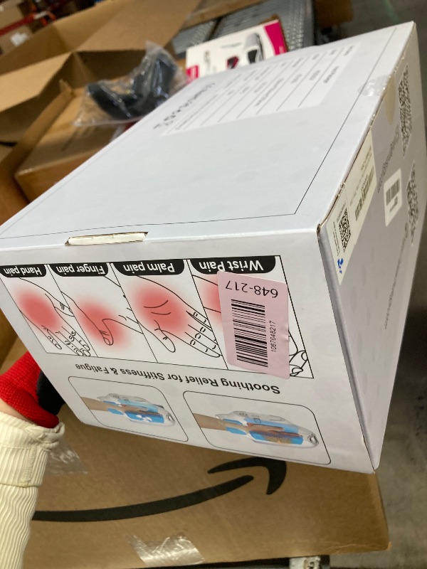Photo 1 of **PARTS ONLY**Musugy Hand Massager with Heat and Compression : Full-Hand and Wrist Coverage with Touchscreen & Palm Roller – Designed for Daily Comfort at Home, Office, or Travel