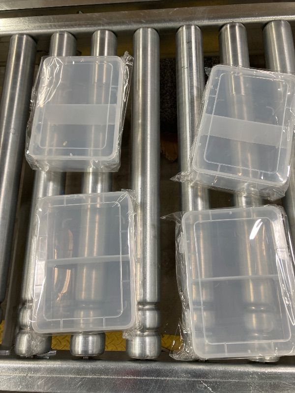 Photo 1 of ***MISSING STORAGE BOX***SELLING AS IS*** ALCYON, 4 Sports Cards Holder Organizer Hard Plastic Display Case Compatible with Baseball/Football/for MTG/for PM for Collector