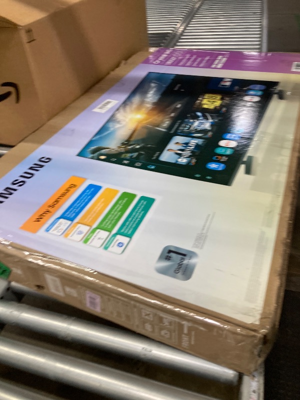 Photo 1 of ** NO RETURNS, NO REFUNDS ** Samsung 55-Inch Class Crystal UHD U8000F 4K Smart TV (2025 Model) Endless Free Content, Crystal Processor 4K, MetalStream Design, Knox Security, Compatible with Alexa