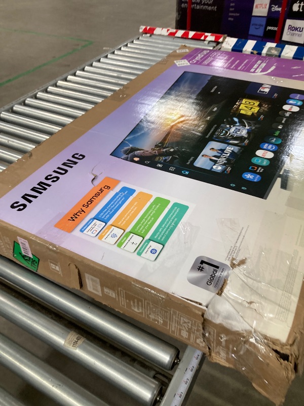 Photo 1 of ** no refunds, no returns **Samsung 55-Inch Class Crystal UHD U8000F 4K Smart TV (2025 Model) Endless Free Content, Crystal Processor 4K, MetalStream Design, Knox Security, Compatible with Alexa