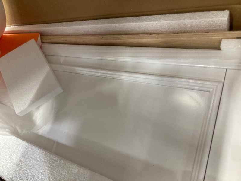 Photo 1 of ***Footboard Only*** Signature Design by Ashley Fortman Full Footboard, White