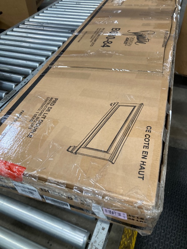 Photo 1 of ***Footboard Only*** Signature Design by Ashley Fortman Full Footboard, White