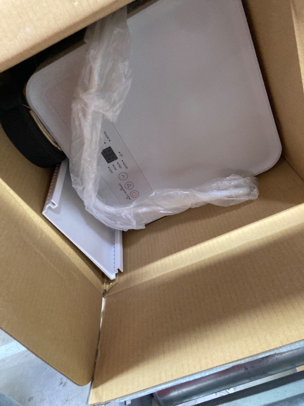 View 3 of **MISSING PARTS***Midea 10,000 BTU ASHRAE (7,100 BTU SACC) Portable Air Conditioner, Smart Control, Cools up to 300 Sq. Ft., with Dehumidifier & Fan mode, Easy- to-use Remote Control & Window Installation Kit Included