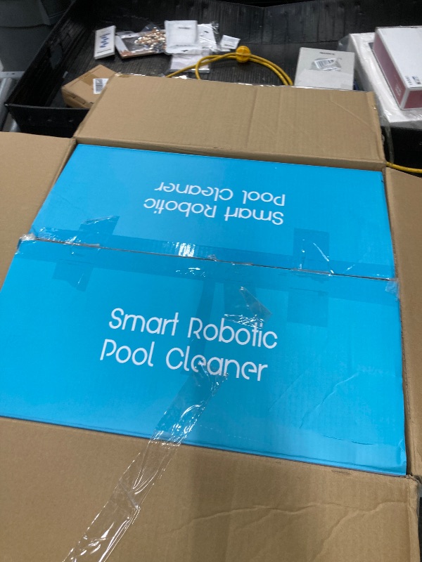Photo 1 of (2025 New) Seauto Crab Cordless Robotic Pool Vacuum, Wall-Climbing, Automatic Pool Cleaner, Suitable for Walls and Floors of 1614 Square Feet Pool
