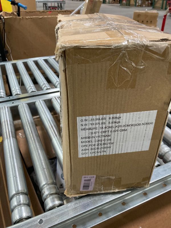 Photo 1 of **PARTS ONLY***Amazon Basics 8-Sheet High Security Cross Cut Paper and Credit Card Shredder with P-4 Security, Auto Shut-off, Black