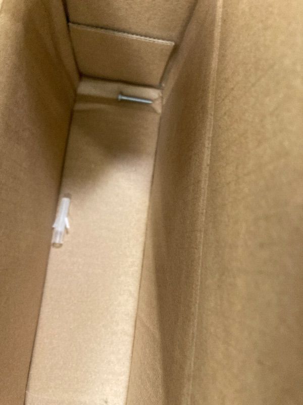 Photo 1 of ***MISSING HARDWARE -SELLING AS IS *** CHICOLOGY Cordless Roman Shade Window Treatment, Room Darkening Privacy Liner, True-to-Size No Deduction, Inside/Outside/Ceiling Mount, Cordless for Kids & Pets, 31" W x 64" H, Del Mar Moon Shell