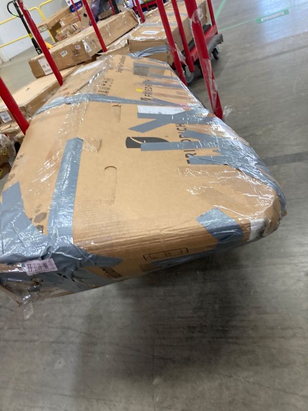 View 2 of **MISSING PARTS***GarveeHome Full Bed Frames for Kids with Soft headboard, Velvet Low Bed Frame for Girls, Boys, No Box Spring Needed, Wooden Slats, Noise Free, Sturdy, Easy Assembly, Grey White