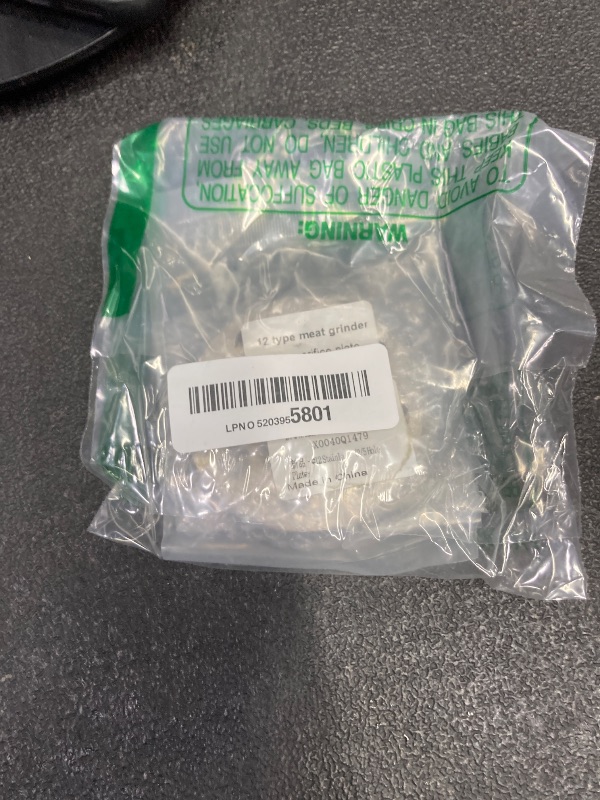 Photo 1 of #12 Stainless Steel Meat Grinder Plate Discs Blades Compatible with FGA Food Chopper and Hobart, Cabelas, Weston, LEM, MTN Meat Grinders,Cutting Disks Heavy Duty (2/5 Hole Plate)