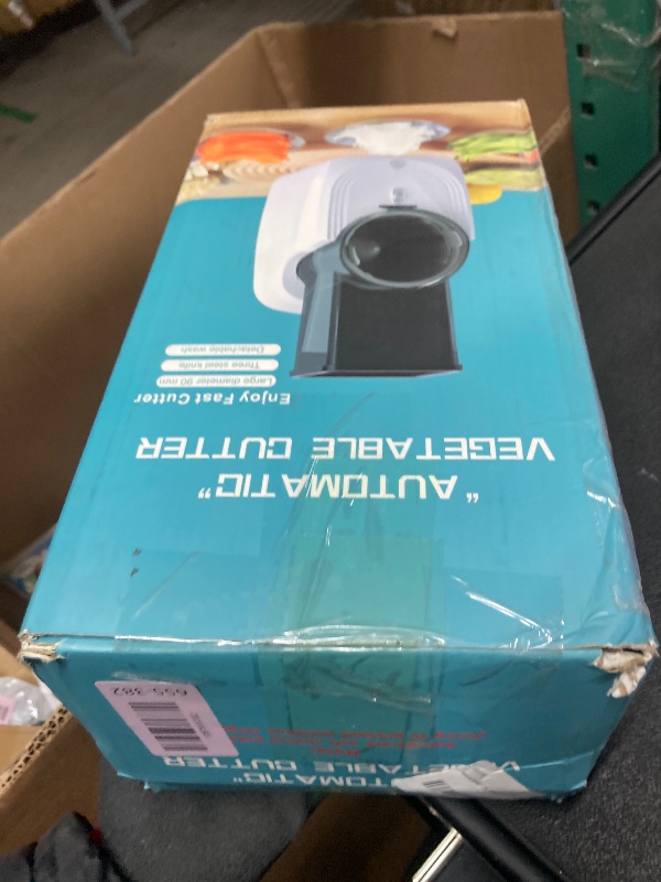 Photo 1 of ***Missing parts: cable, 3 blades***Electric Cheese Grater and Vegetable Shredder With 3 Well-designed Blades, Salad Machine for Cheeses, Fruits and Vegetables, Slicer for Home Kitchen Use (Green)***Missing parts: cable, 3 blades***