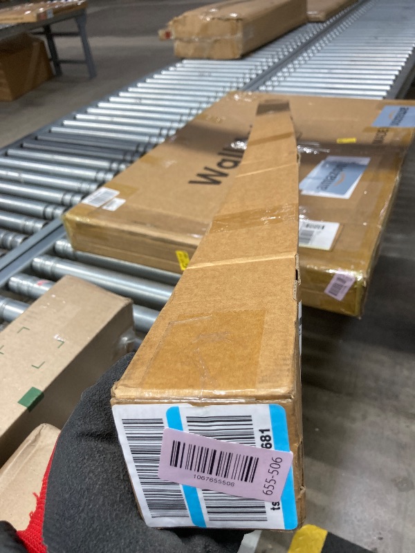 Photo 1 of 1 Inch Heavy Duty Blackout Curtain Rods for Windows, Industrial Pipe Wrap Around Room Divider Decorative Curtain Rods Wall Mount & Ceiling Mount, Black, 72-144 Inch