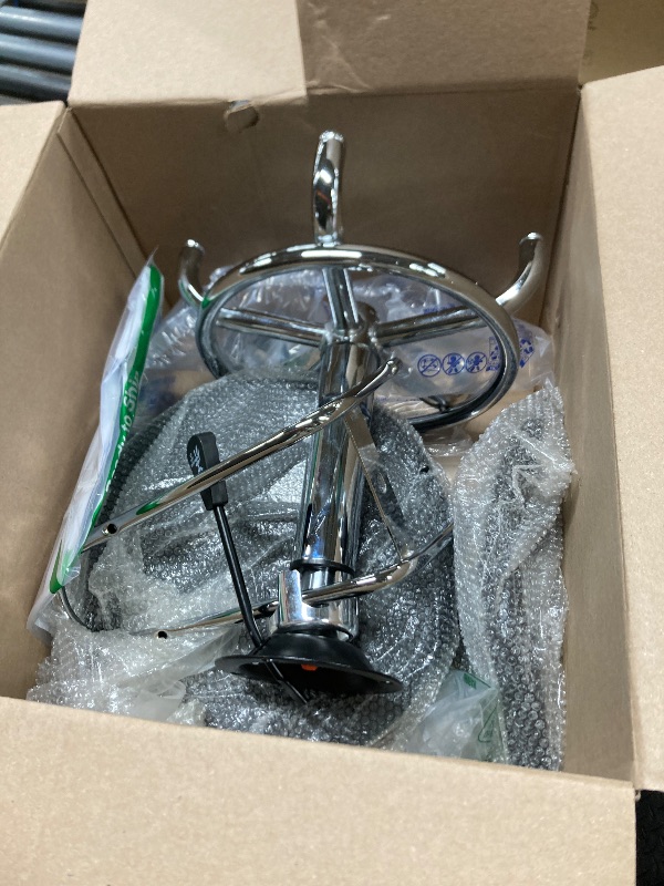 Photo 1 of ***WHEELS ARE MISSING***HOOBRO Height Adjustable Rolling Stool, 360° Rotating Drafting Chair, Multi-Purpose Office Desk Chair, Rolling Swivel Salon Stool Chair, for Barber Shop, Nail Salon, Office, Black***WHEELS ARE MISSING***