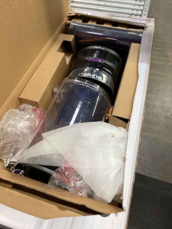 Photo 1 of **PARTS ONLY***Eureka FlexReach Powerful Upright Vacuum Cleaner for Carpet and Hard Floor, Lift-Up Vacuum with Large Dust Cup, Anti-Tangle, NEU651PL, Purple