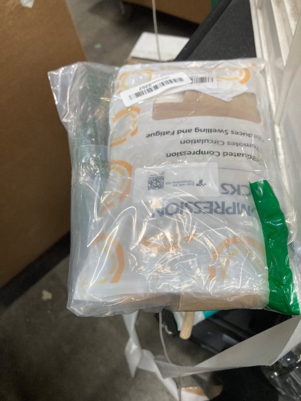 Photo 1 of +MD Thigh High Compression Stockings Open-Toe 20-30mmHg Firm Medical Support Socks for Varicose Vein Swollen legs NudeL