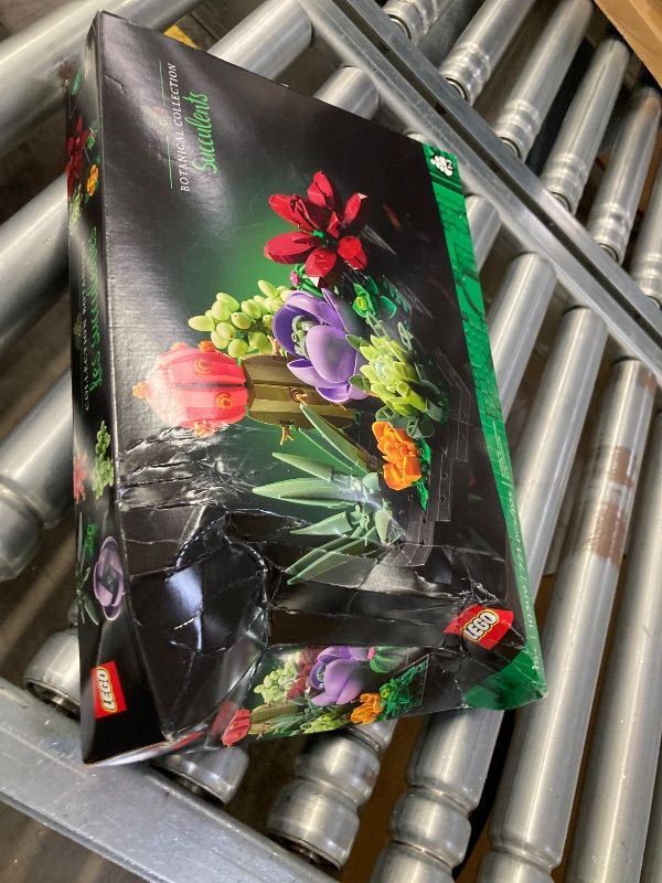 Photo 1 of **DAMAGED BOX***LEGO Botanicals Succulents - Artificial Indoor Plant Building Set for Home, Kitchen, Desk Decor Adults Ages 18+ - Gift for Birthdays - 10309