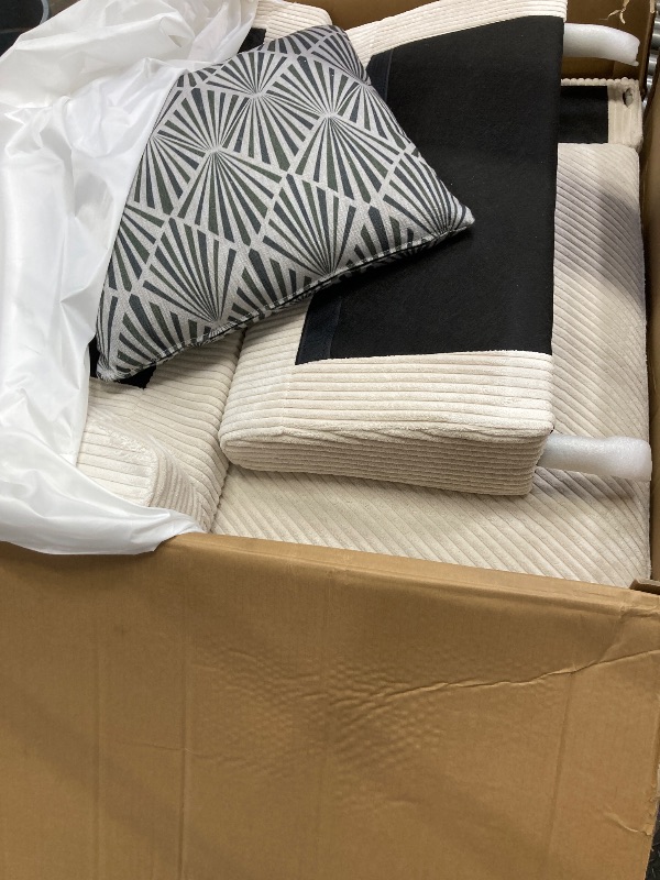 Photo 1 of ***THIS IS ONLY A PART OF THE ITEM*THERE ARE BOXES MISSING***Legend Vansen 9PCS Corduroy Flexible Combination Sectional Sofa Couch***THIS IS ONLY A PART OF THE ITEM*THERE ARE BOXES MISSING***