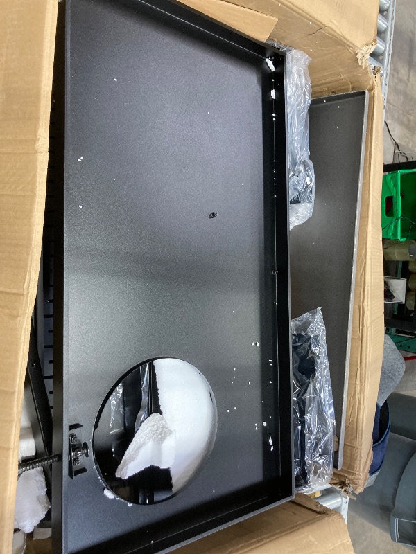 Photo 1 of **MISSING PARTS**Royal Gourmet PD4001 4 Burner Propane Gas Griddle with Removable Standing Cart, Convertible to Tabletop Design, Flat Top Grill with Hood for Camping, Tailgating, Backyard, Black