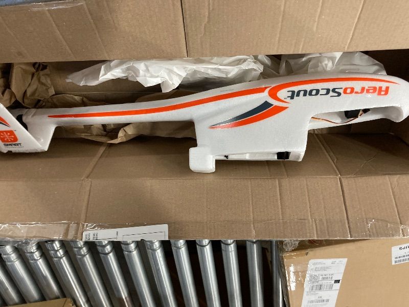 Photo 1 of **PARTS ONLY**HobbyZone Fuselage with Elevator/Rudder Servos: AeroScout, HBZ3801