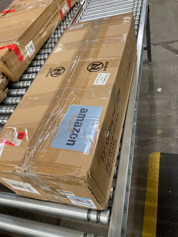 Photo 1 of ***MISSING 2 BLADES -SELLING AS PARTS ONLY*** Fanbulous Ceiling Fans with Lights, 72 inch Large Ceiling Fan with Light and Remote, Champaign Gold Ceiling Fan for Living Room Patio, 6 Speeds, Reversible Quiet DC Motor, 3 CCT, Bi-color 6 Blades