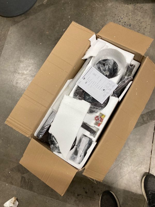 Photo 1 of ***MISSING PIECES -SELLING AS INCOMPLETE PARTS ONLY*** 65 Inch Farmhouse Ceiling Fans with Lights and Remote, Industrial Large Ceiling Fan with 6-Speed Reversible DC Motor and 6 Dual Finish Blades, Oil Bronze Ceiling Fan with Light for Living Bedroom Pati