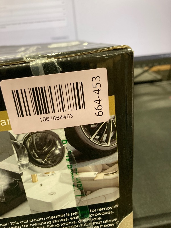 Photo 1 of ***PLUG IS EUROPEAN STYLE***Handheld Steam Cleaner, 2500W Pressurized Steam Cleaner with 3 Brush Heads, Portable Steam Cleaner for Home, Car, Furniture, Kitchen, Bathroom and Wall, White***PLUG IS EUROPEAN STYLE***