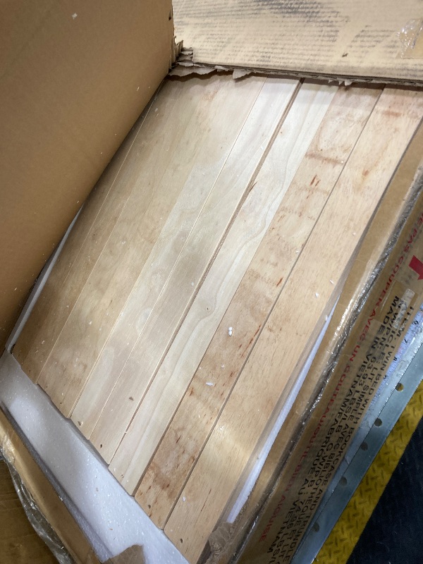 Photo 1 of **Missing Box 2, only to use to parts**Merax Twin Size Platform Bed with Storage Headboard, USB, Wood Bedframe with Twin Size Trundle and 3 Drawers, White