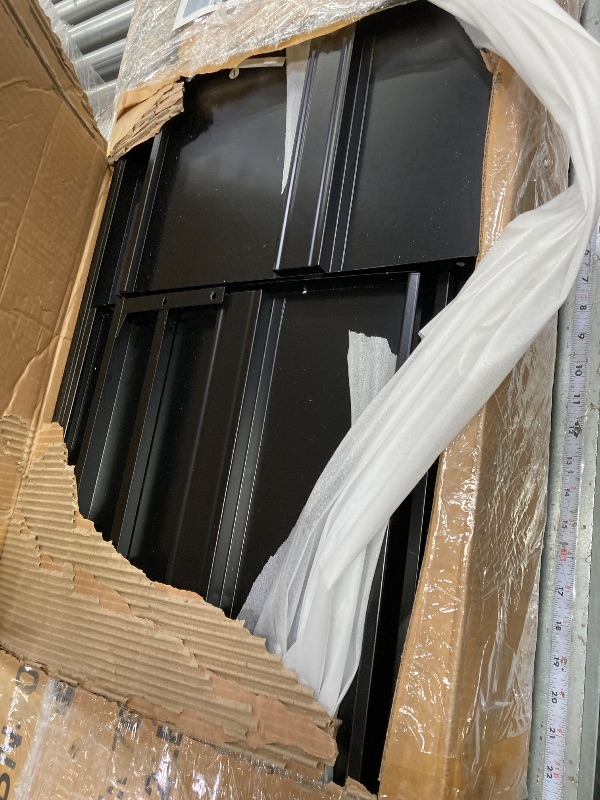 Photo 1 of ***Selling for parts only***INTERGREAT Metal Storage Cabinet with Wheels, 73" H Rolling Metal Cabinets with Doors and Shelves, Black Steel Lockable Cabinet on Wheels for Garage Storage
