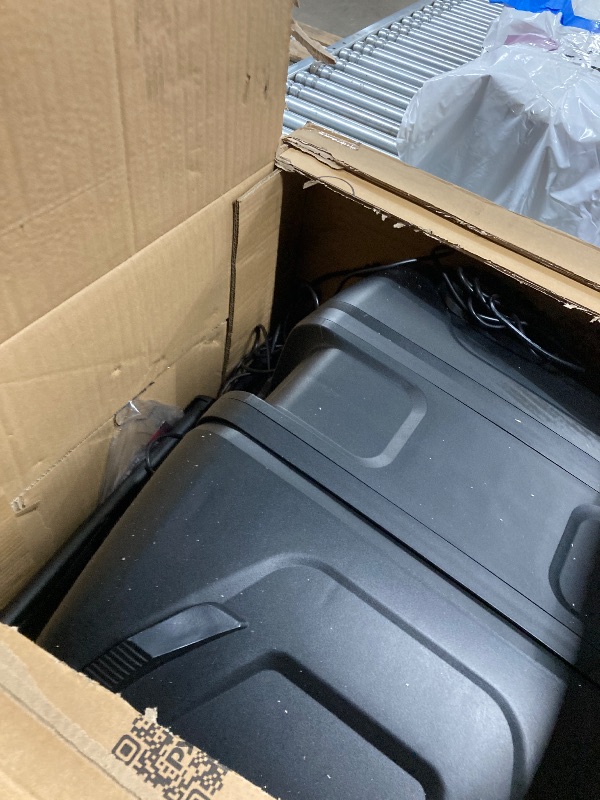 Photo 1 of ***Parts only****
Pyle PA Speaker DJ Mixer Bundle - 300 W Portable Wireless Bluetooth Sound System w/ USB SD XLR 1/4" RCA Inputs - Dual Speaker, Mixer, Microphone, Stand, Cable - Home/Outdoor Party - PPHP28AMX,Black