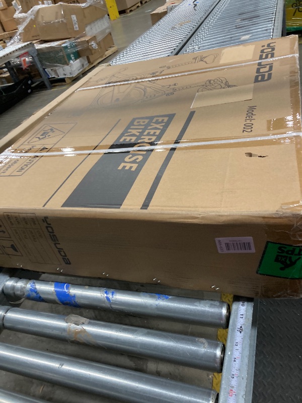 Photo 1 of ***Factory seal***

YOSUDA Exercise Bike, Brake Pad Stationary Bike for Home with Exclusive App, Magnetic Indoor Cycling Bike with 300 lb Weight Capacity, Low Noise, Tablet Holder and Fitness Courses for Weight Loss, Friction-Black