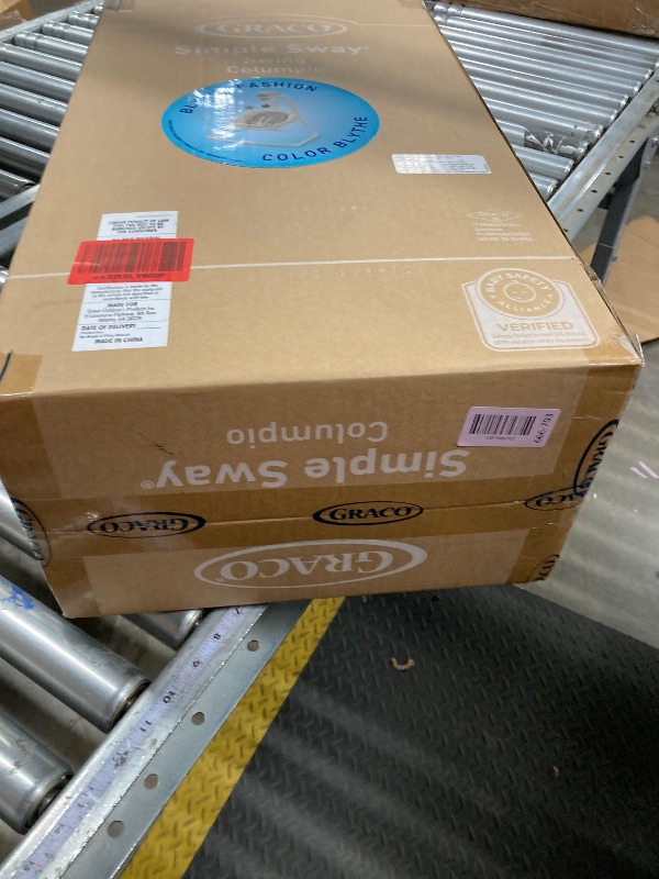 Photo 1 of ***Factory seal***

Graco Simple Sway Portable Baby Swing for Infants, Newborn Swing with 15 Songs and Sounds, Great Gift for New Parents, Baby Registry Must Have