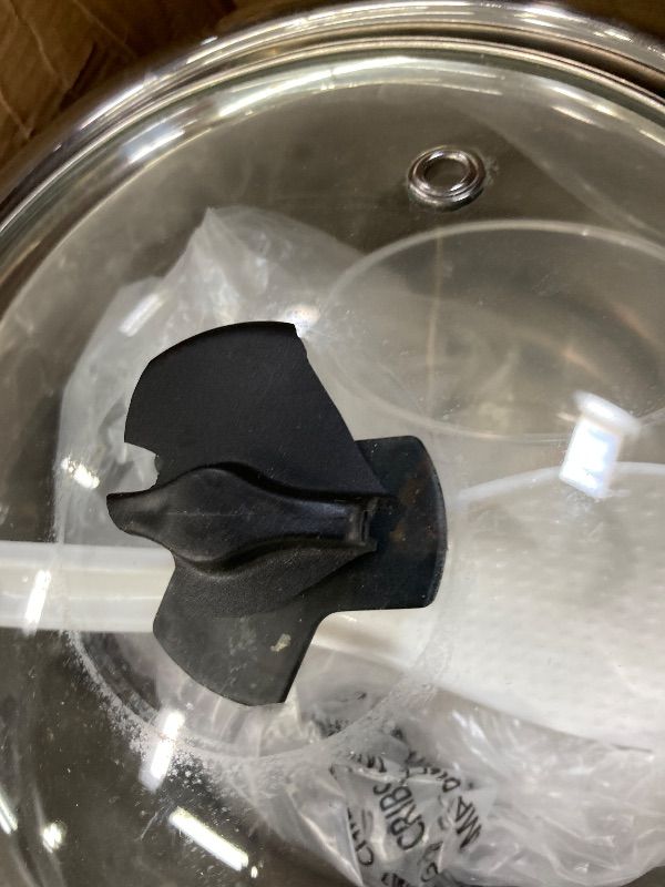 Photo 1 of **CRACKED LID KNOB***Elite Gourmet ERC2010B Electric Rice Cooker with Stainless Steel Inner Pot Makes Soups, Stews, Porridge's, Grains and Cereals, 10 cups cooked (5 Cups uncooked), Black