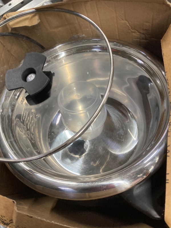 Photo 1 of **CRACKED LID KNOB***Elite Gourmet ERC2010B Electric Rice Cooker with Stainless Steel Inner Pot Makes Soups, Stews, Porridge's, Grains and Cereals, 10 cups cooked (5 Cups uncooked), Black