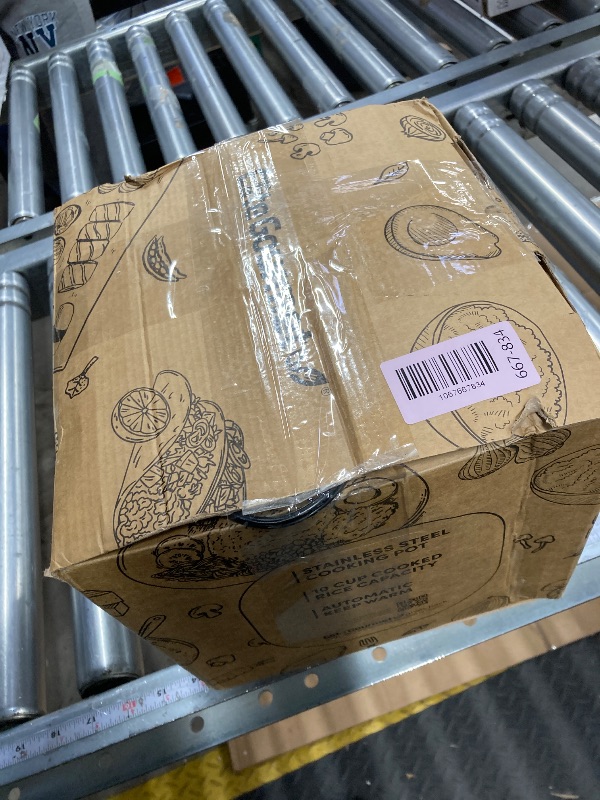 Photo 1 of **CRACKED LID KNOB***Elite Gourmet ERC2010B Electric Rice Cooker with Stainless Steel Inner Pot Makes Soups, Stews, Porridge's, Grains and Cereals, 10 cups cooked (5 Cups uncooked), Black