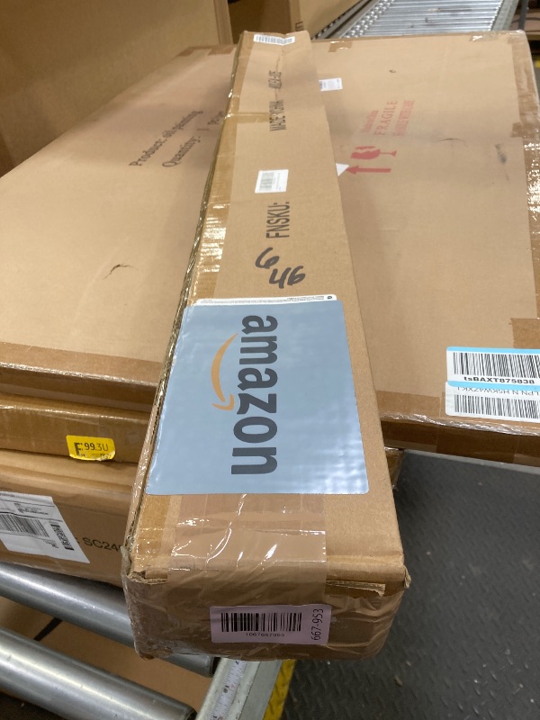 Photo 1 of 1 Inch Double Curtain Rods 36 to 72 Inches, Adjustable Telescoping Window Drapery Rod, Dual Heavy Duty Curtain Rods with Iron-Finials for Sliding Glass Door, Patio, Bedroom, Kitchen, Matte White