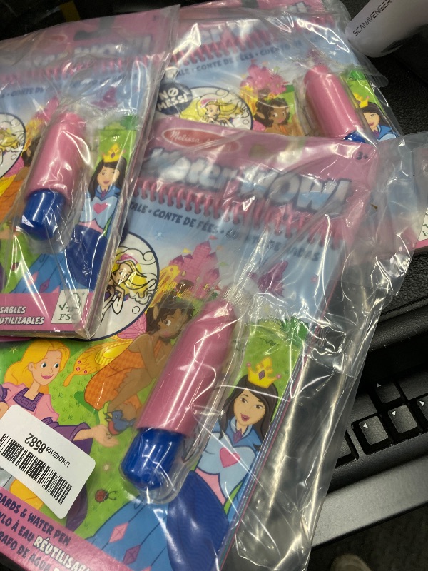 Photo 1 of ++3 pack+++Melissa & Doug On The Go Water Wow! Mess Free Coloring Book, Reusable Water-Reveal Activity Pad, Fairy Tale, Travel Toys, Party Favors, for Toddlers & Kids Ages 3+ - FSC Certified