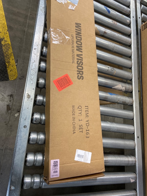 Photo 1 of ***NEEDS GLUE STRIP***Window Visors Rain Guards Shield for 2011-2021 Jeep Grand Cherokee, Out-Channel Window Vent Wind Deflectors Visors Shades for 11-21 Grand Cherokee (Not for Grand Cherokee L)***NEEDS GLUE STRIP***