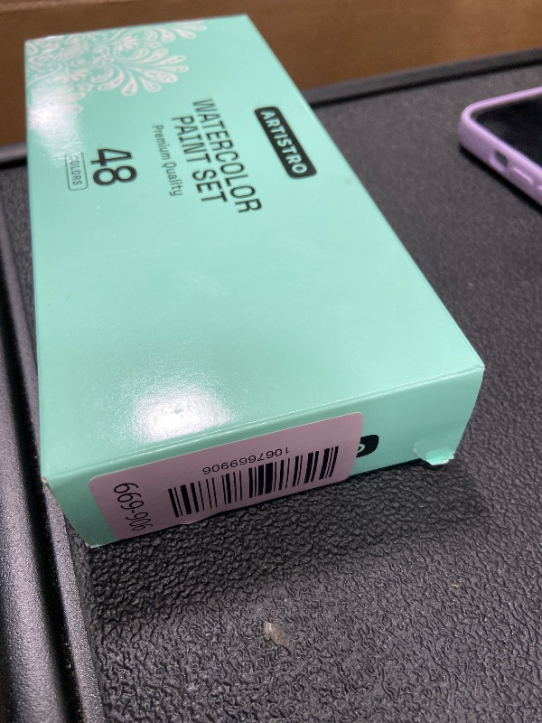 Photo 1 of ***Missing brushes and other things***ARTISTRO 50 Color Watercolor Paint Set - Portable Paint Art Kit with Palette and Brush Pens - Travel Water Color Set for Adults, Professionals, Kids - Art and Painting Supplies - Gift Idea***Missing brushes and other 