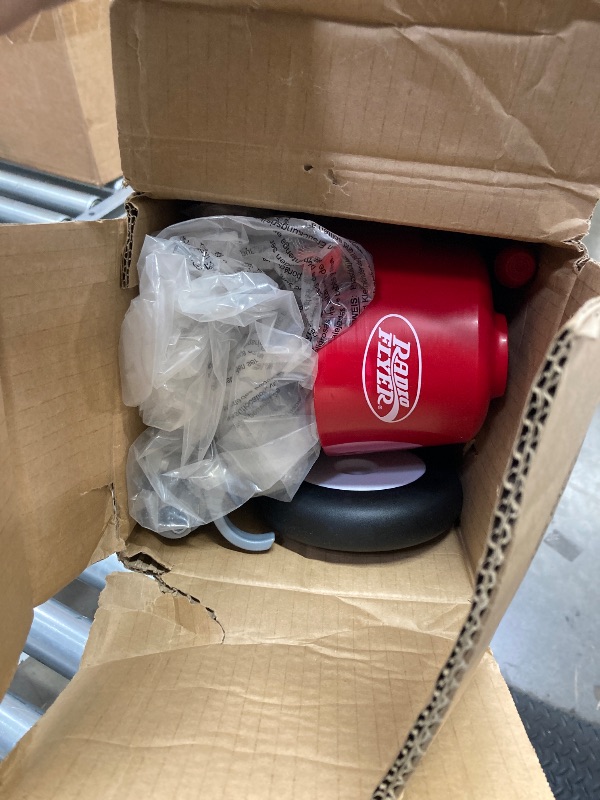 Photo 1 of ***MISSING PIECES***Radio Flyer Scoot 2 Scooter, Red, for Kids Ages 1-4, Ride On Toy or 4-Wheel Kids Scooter, Durable Wheels and Frame, Converts Easily with Flip Deck, Toddler Ride On Toys***MISSING PIECES***