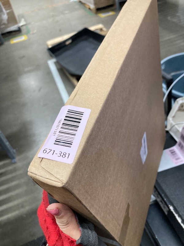 Photo 1 of ***BOARD IS CRACKED***Appliance Slider 360° Rolling Tray for Coffee Maker- Bamboo Coffee Pot Slider Tray for Countertop Rotation Sliding Tray with Wheels, Appliances Mat Easily from Under The Cabinet White (15.7"×13")***BOARD IS CRACKED***