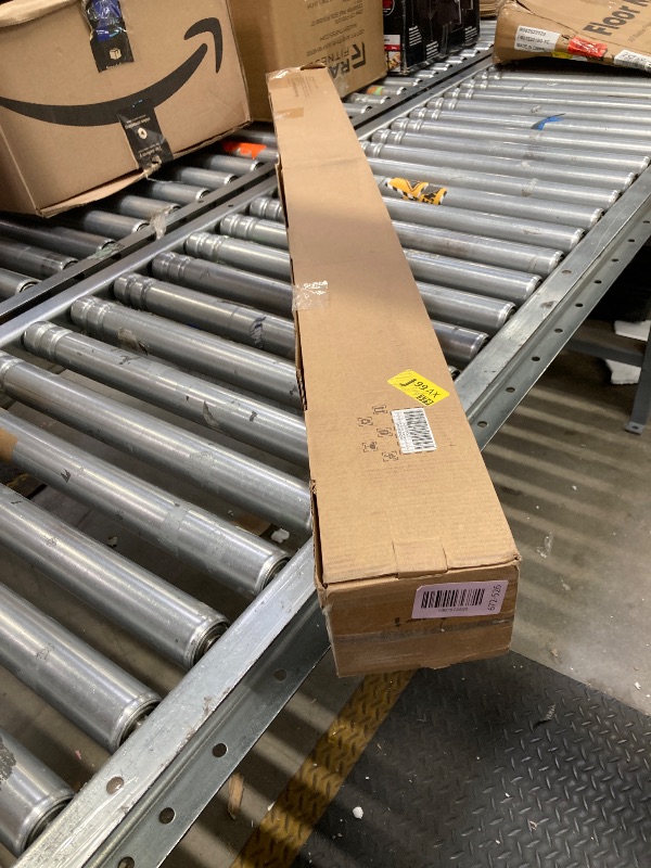 Photo 1 of 1 Inch Double Curtain Rods 72 to 144 Inches (6 to 12 ft), USFOOK Bronze Drapery Rods for Windows 69 to 140 Inches, Telescoping Dual Curtain Rod with Woven Leaf Finials