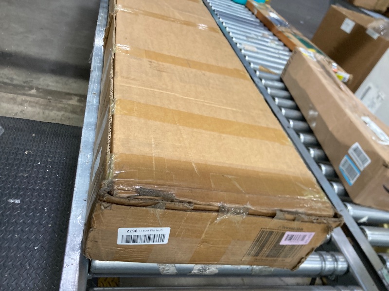 Photo 1 of  box 2 partial set****Bellemave Metal Queen Size Loft Bed with Stairs and Wardrobe,Heavy Duty Loft Bed Frame with LED Lights and Charging Station for for Kids, Teens, Adults, Natural Wood