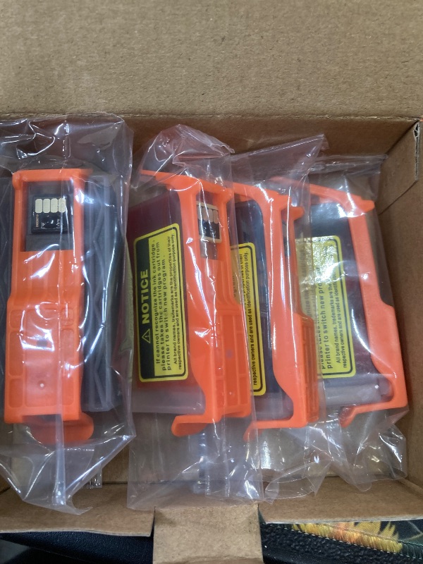 Photo 1 of *923XL Ink Cartridges with Chip Replacement for HP 923e 923XL Ink Cartridges Combo Pack for HP OfficeJet Pro 8130 8120 8122 8124 8125 8132 8134 8135 8138 8139 Printer (Black Cyan Magenta Yellow)***USED -SELLING AS IS***