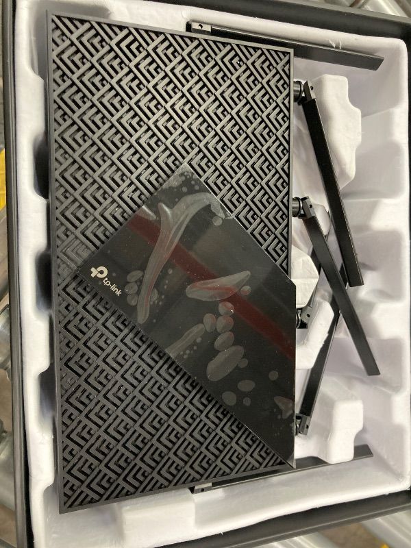 Photo 1 of ***No power adapter***TP-Link BE6500 Dual-Band WiFi 7 Router (BE400) – Dual 2.5Gbps Ports, USB 3.0, Covers up to 2,400 sq. ft., 90 Devices, Quad-Core CPU, HomeShield, Private IoT, Free Expert Support***No power adapter***