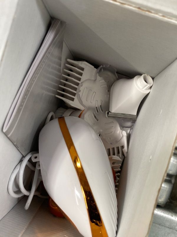 Photo 1 of ***DAMAGED -SELLING AS REPLACMENT PARTS ONLY*** Electric Razors for Women, Rotary Shaver for Legs, Bikini, and Underarms Hair Removal, Wet & Dry Waterproof Grooming Kit, Cordless Lady Trimmer